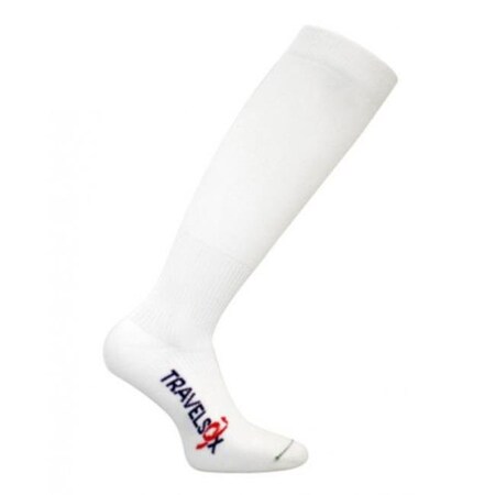 Travelsox Travelsox TSC 1000 H Patented Graduated Compression OTC Socks 10-18 Mmhg; White - Large TSC1000H_W_LG